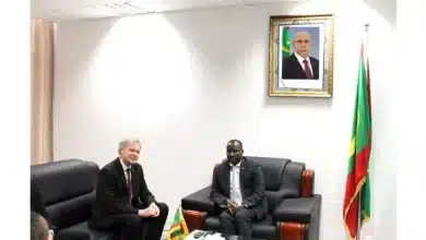 Photo de Le ministre de la Fonction publique reçoit l’ambassadeur d’Allemagne