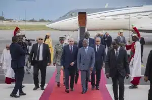 Le président Ghazouani à Abidjan pour l'Africa CEO Forum
