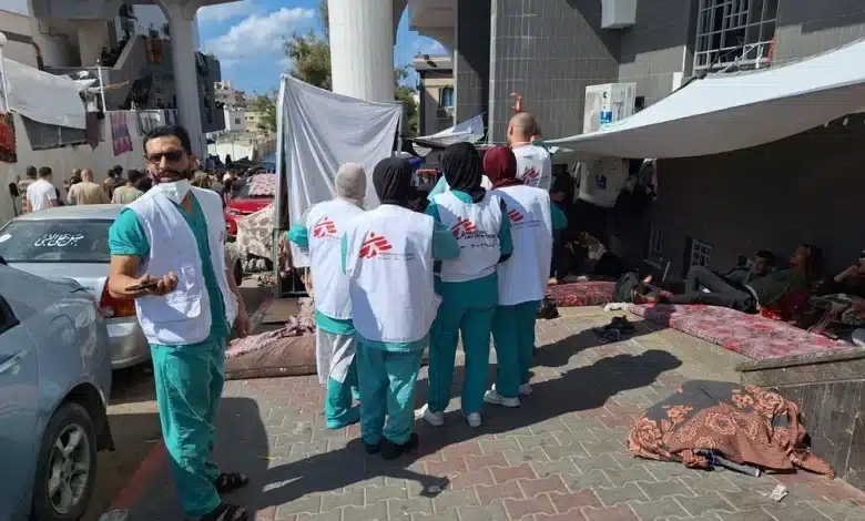 MSF alerte sur l'intensification des attaques sionistes dans toute la bande de Gaza
