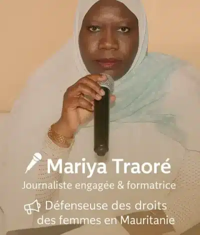Photo de Mariya Traoré : Enseignante, journaliste et militante pour les droits des femmes