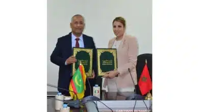 Photo de Signature d’un accord de coopération archivistique entre la Mauritanie et le Maroc