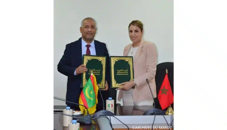 Signature d’un accord de coopération archivistique entre la Mauritanie et le Maroc