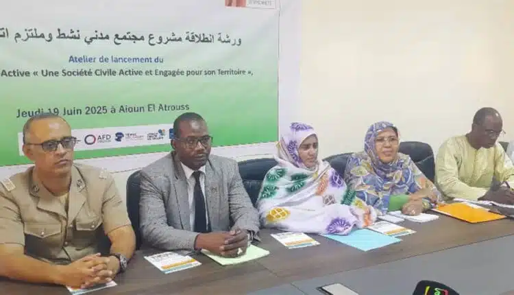 Aioun : Atelier pour le lancement du “Projet de société civile active”