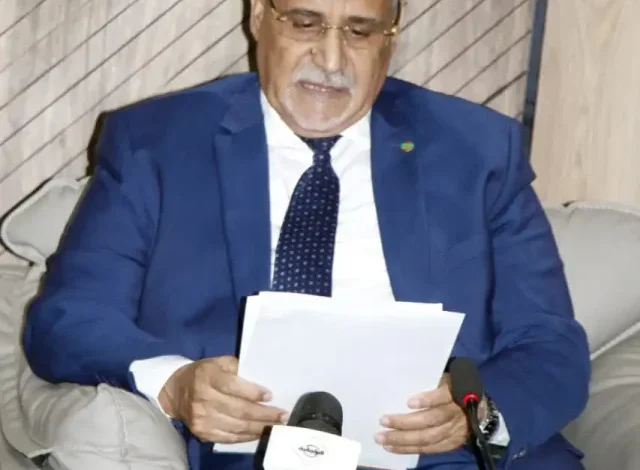 Discours de bienvenue de Son Excellence M. Mohamed Bemba Meguett Président de l’Assemblée nationale À l’occasion de la visite De son Excellence M. Ibrahim Boughali Président de l’Assemblée populaire nationale de la République sœur d’Algérie