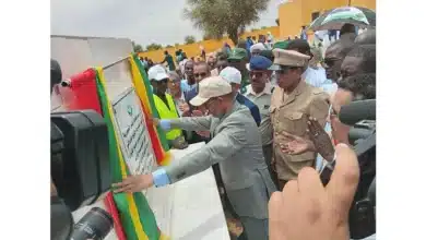 Photo de Inauguration d’une École à Lekseiba : Engagement pour la Solidarité Nationale