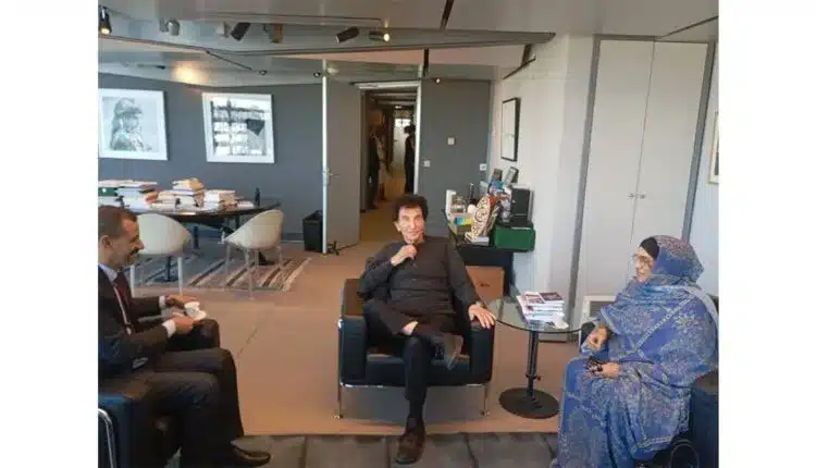 À Paris, la Mauritanie célèbre l'esprit et la mémoire : rencontre entre El Houssein Ould Meddou et Jack Lang à l'Institut du Monde Arabe