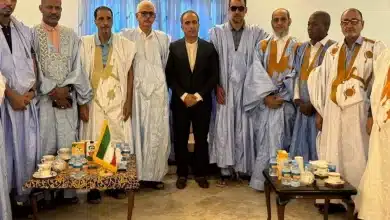 Photo de Des partis mauritaniens effectuent une visite de solidarité à l’ambassadeur d’Iran