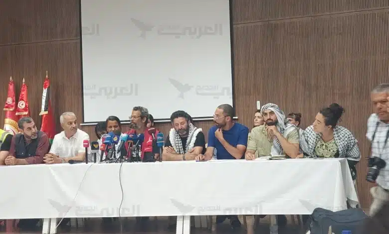 نشطاء في تونس يبحثون خطوات كسر حصار غزة بعد "قافلة الصمود"