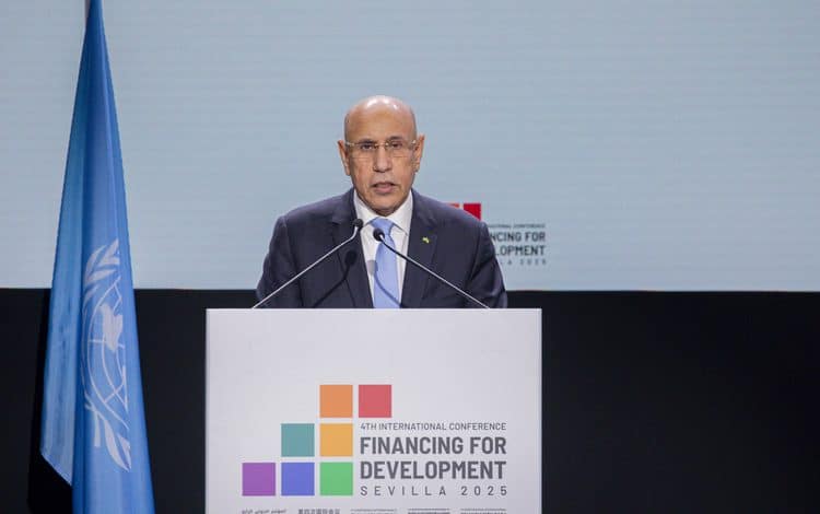 موريتانيا تدعو إلى إصلاح جذري للنظام المالي الدولي خلال مؤتمر تمويل التنمية في إشبيلية