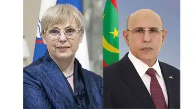 Photo de رئيس الجمهورية يهنئ رئيسة سلوفينيا بمناسبة ذكرى استقلال بلادها