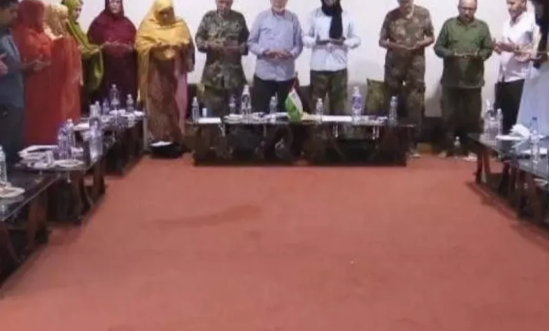 Réunion conjointe entre le Secrétariat de l'Organisation Politique et la Commission Politique du SN du front POLISARIO