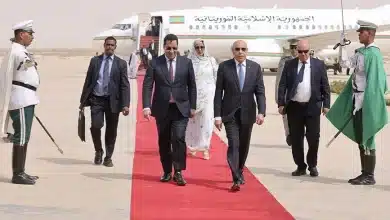 Photo de Le Président de la République de retour à Nouakchott après sa participation à une conférence internationale à Séville