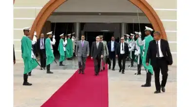 Photo de Visite de travail du Président de la République aux États-Unis