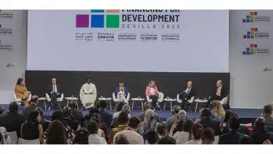 Photo de À Séville, Ghazouani plaide pour une coopération internationale plus équitable