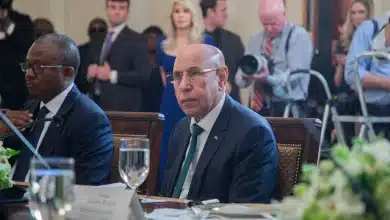Photo de Washington – Rencontre de haut niveau entre le président mauritanien Mohamed Ould Cheikh El Ghazouani et Donald Trump à la Maison Blanche