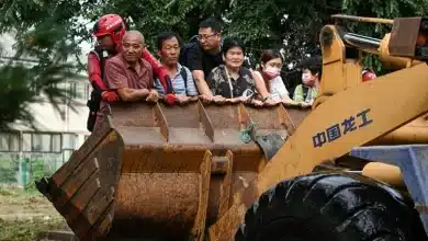 Photo de Déluge et inondations en Chine, 30 morts et 80.000 évacuations à Pékin