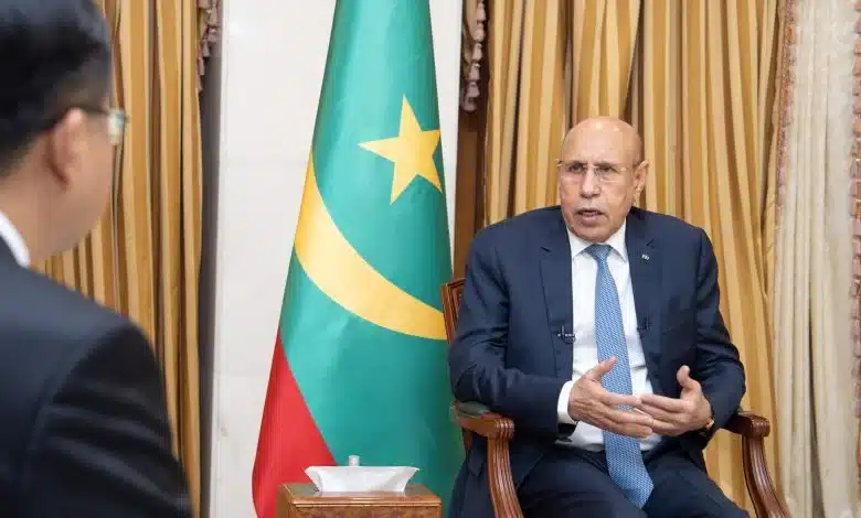 Ghazouani à propos des relations sino-mauritaniennes