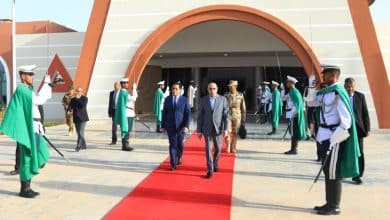 Photo de Le Président Ghazouani lance la deuxième phase du projet d’eau potable de l’Aftout El Charghi à Mbout