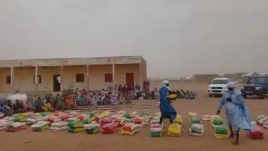 Photo de مفوضية الأمن الغذائي توزع مساعدات على المتضررين من العواصف في باركيول