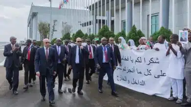 Photo de Le Président de la République arrive à Malabo pour participer à la 7ème réunion semestrielle de coordination de l’Union africaine