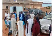 Photo de Le hakem de Kaédi visite les quartiers de la ville après les pluies et rassure la population