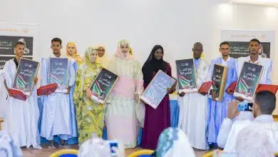 Photo de La Première Dame honore les lauréats des examens nationaux à Nouakchott