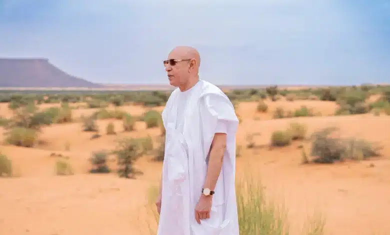 Photo de Vacances 2025 du Président Ghazouani à Boumdeid – À la découverte des énigmatiques talibés de Ould Ada