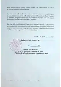 Le retrait de la Confédération du Sahel de la CPI