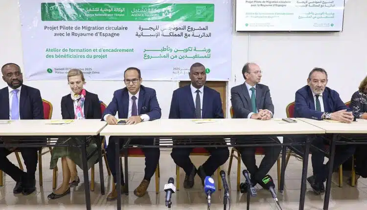 Photo de Atelier de formation : Projet pilote de migration circulaire Mauritanie–Espagne