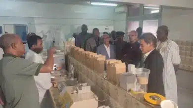 Photo de وزير الزراعة يزور المركز الوطني للبحوث الزراعية والتنمية الزراعية في كيهيدي