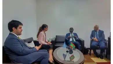 Photo de Rencontre à New York entre le ministre Ould Merzoug et la directrice des opérations du FENU