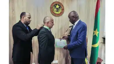 Photo de Décoration de l’ambassadeur de France à l’occasion de la fin de sa mission en Mauritanie
