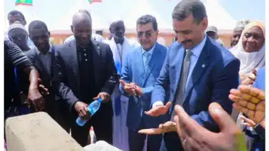 Photo de Mauritanie : Pose de la première pierre du siège de l’Association pour la Renaissance du Pulaar