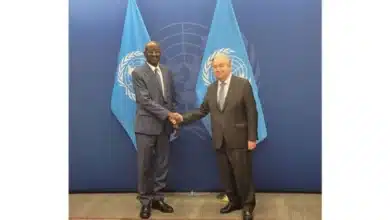 Le ministre des Affaires étrangères rencontre le secrétaire général de l’ONU 1 Photo de Le ministre des Affaires étrangères rencontre le secrétaire général de l’ONU