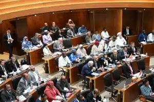 Photo de la Conférence générale du Conseil parlementaire afro-asiatique