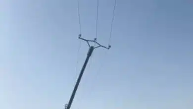 Photo de Kaédi : Wandama – Le stade municipal menacé par un poteau électrique tombé