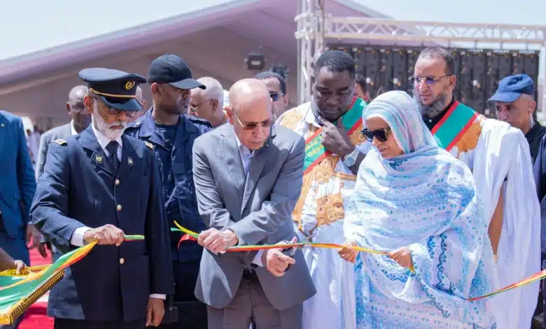 « Le président Ghazouani inaugure une station de filtration à Keur Macène pour renforcer l’approvisionnement en eau potable de Nouakchott. »