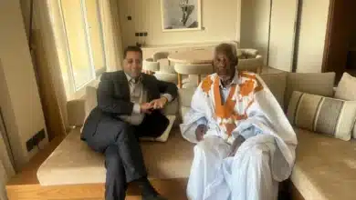 Photo de Le Premier ministre Moctar Ould Djay rend visite à Messaoud Ould Boulkheir à Abu Dhabi