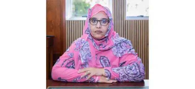 Mme Messouda Baham Mohamed Laghdaf, ministre de l’Environnement et du Développement Durable de Mauritanie