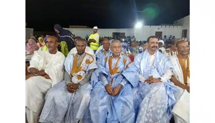 Participants à l’ouverture de la première Semaine nationale de la culture et des arts à Néma, Mauritanie.