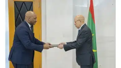 Photo de Le Président de la République reçoit les lettres de créance du nouvel ambassadeur de la RDC
