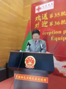 ambassadeur de Chine, Tang Zhongdong