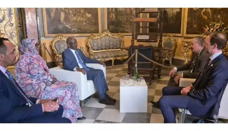 Le ministre des Affaires étrangères reçoit le directeur général de l’Appel de Genève