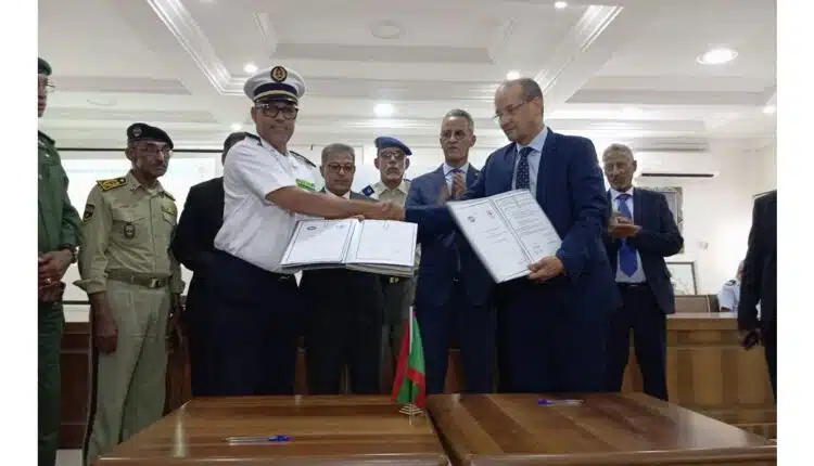 Photo de Nouadhibou: le ministre de la Pêche visite des établissements relevant de son département