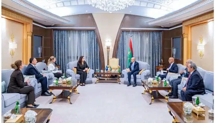 Le Président de la République rencontre la Présidente du Kosovo