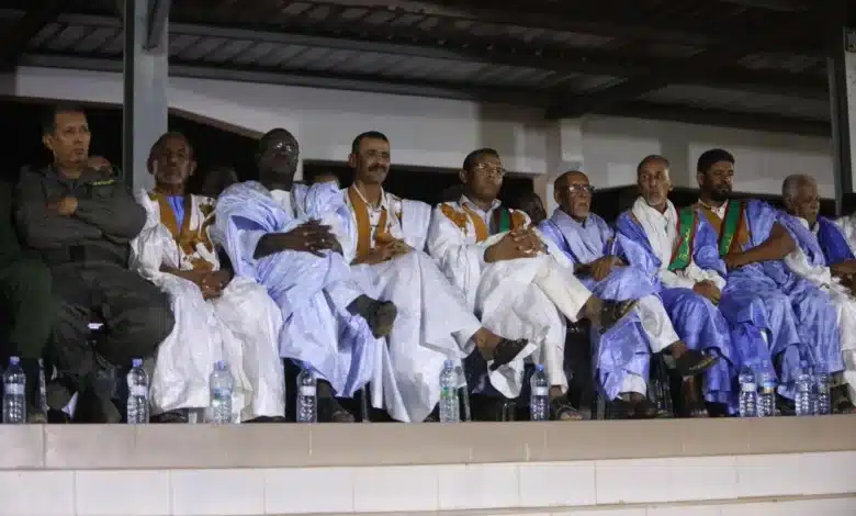 Le ministre de la Culture El Houssein Ould Meddou lors de l’ouverture du Festival de Tintane célébrant le centenaire de la ville