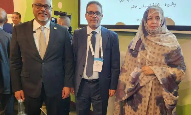 Délégation mauritanienne à la 151ᵉ Assemblée de l’Union interparlementaire à Genève.