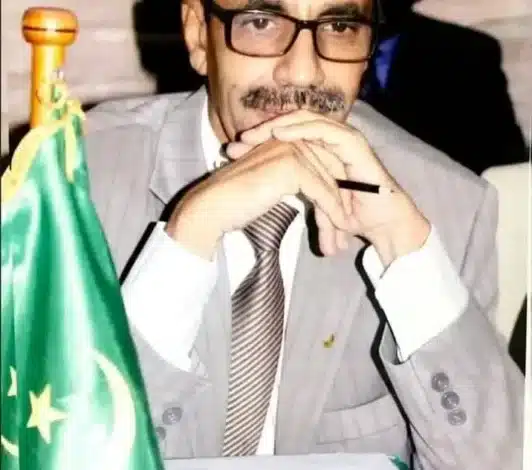 Limam Ould Gohy, Inspecteur général des finances, lors d’une séance officielle à Nouakchott.