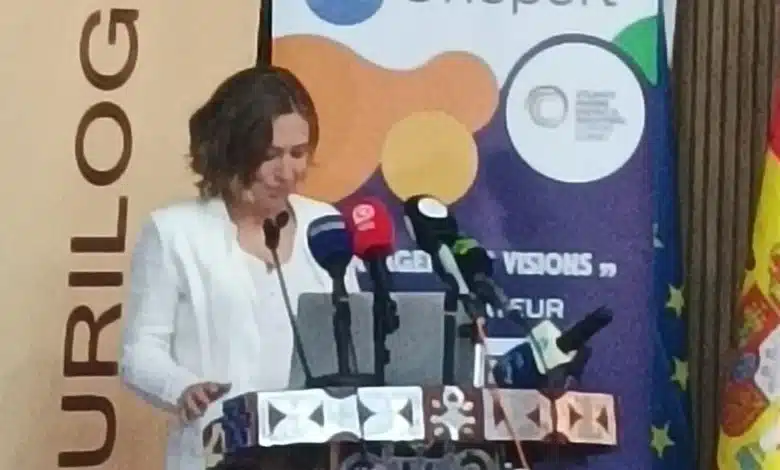 Chargée d’affaires UE à l’ouverture du sommet.