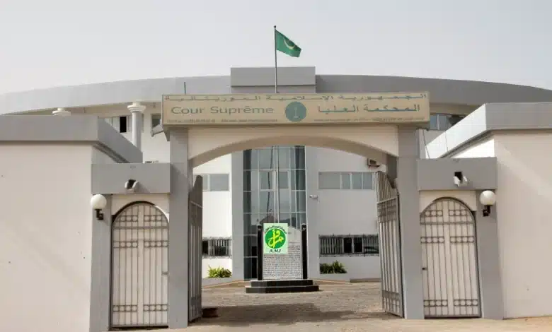 Cour pénale spécialisée de Mauritanie luttant contre l’esclavage moderne Légende : La Mauritanie renforce la lutte contre l’esclavage et la traite des êtres humains